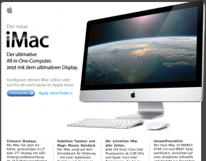 Apple New iMac Mailing