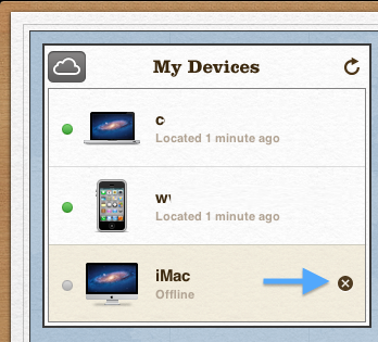 Find My Mac How To Remove A Iphone Mac From The Device List In Icloud Swiss Mac User