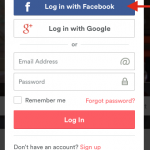 Facebook Web Login Button broken - Airbnb Login Example