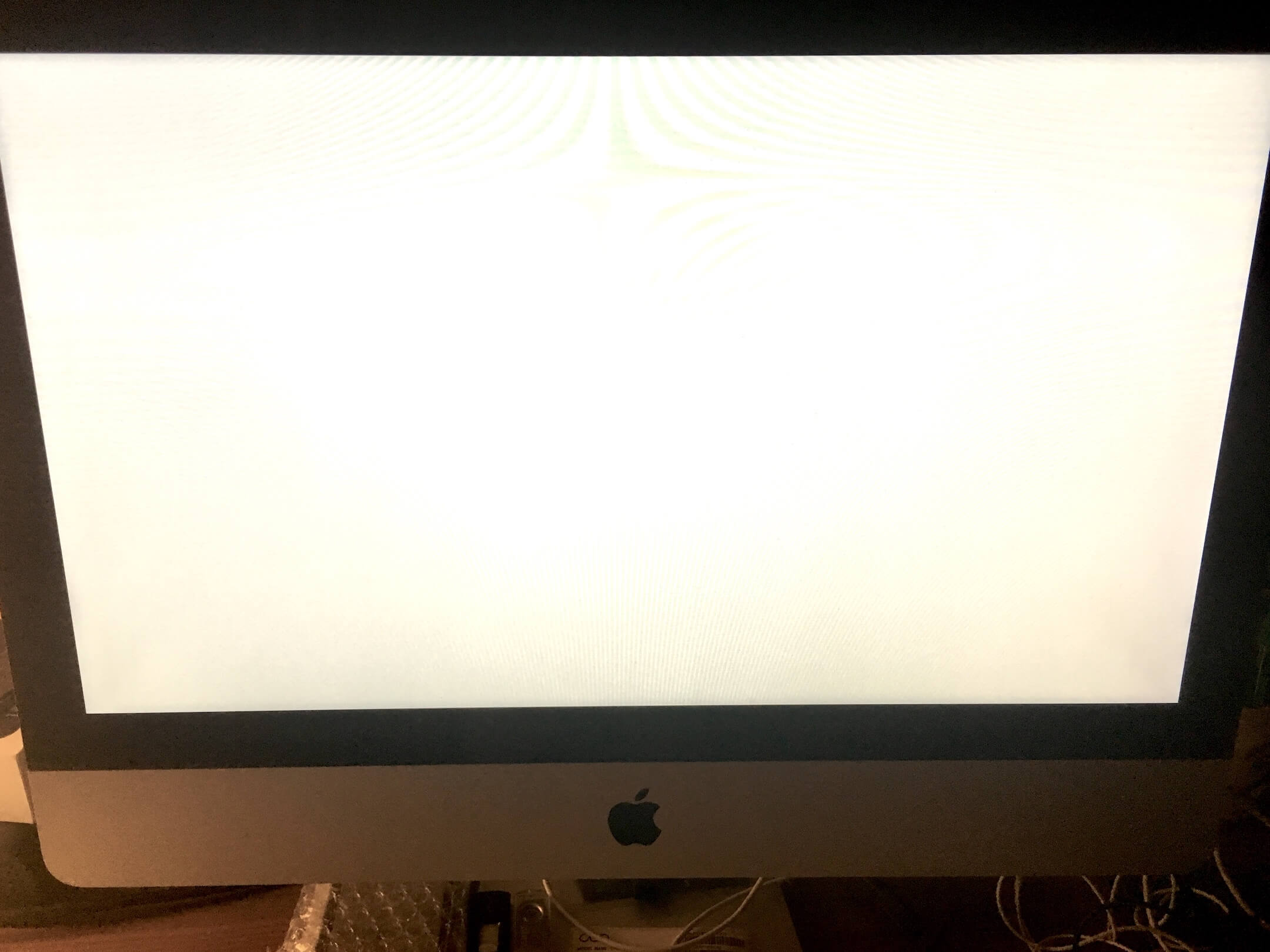 macbook software update stuck on grey screen