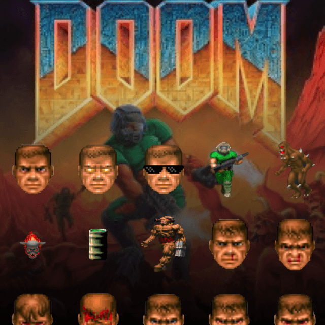 DOOM Sticker Pack Teaser Image