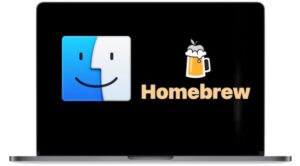 Photo showing Homebrew on macOS
