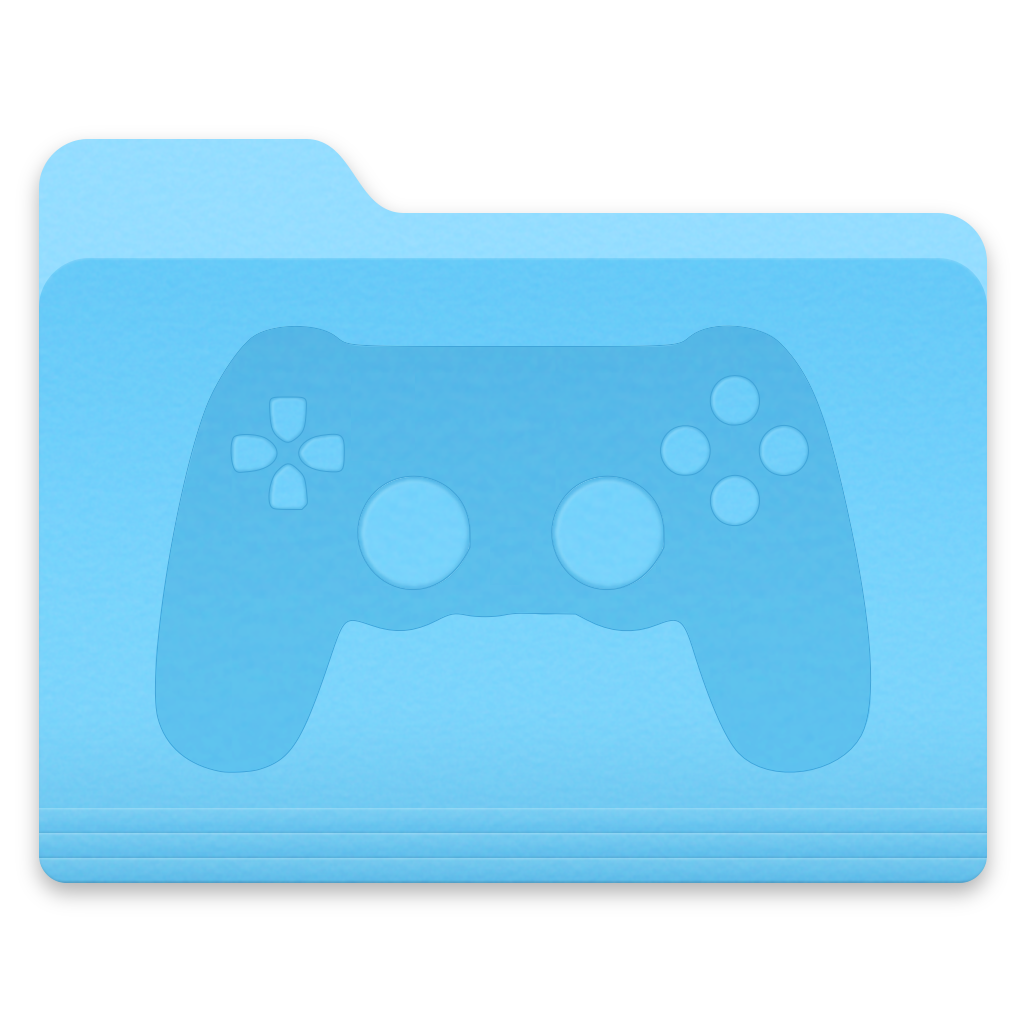 video game folder icon