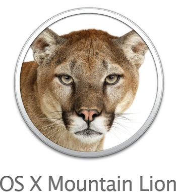 Mac OS X 10.8 Mountain Lion Logo