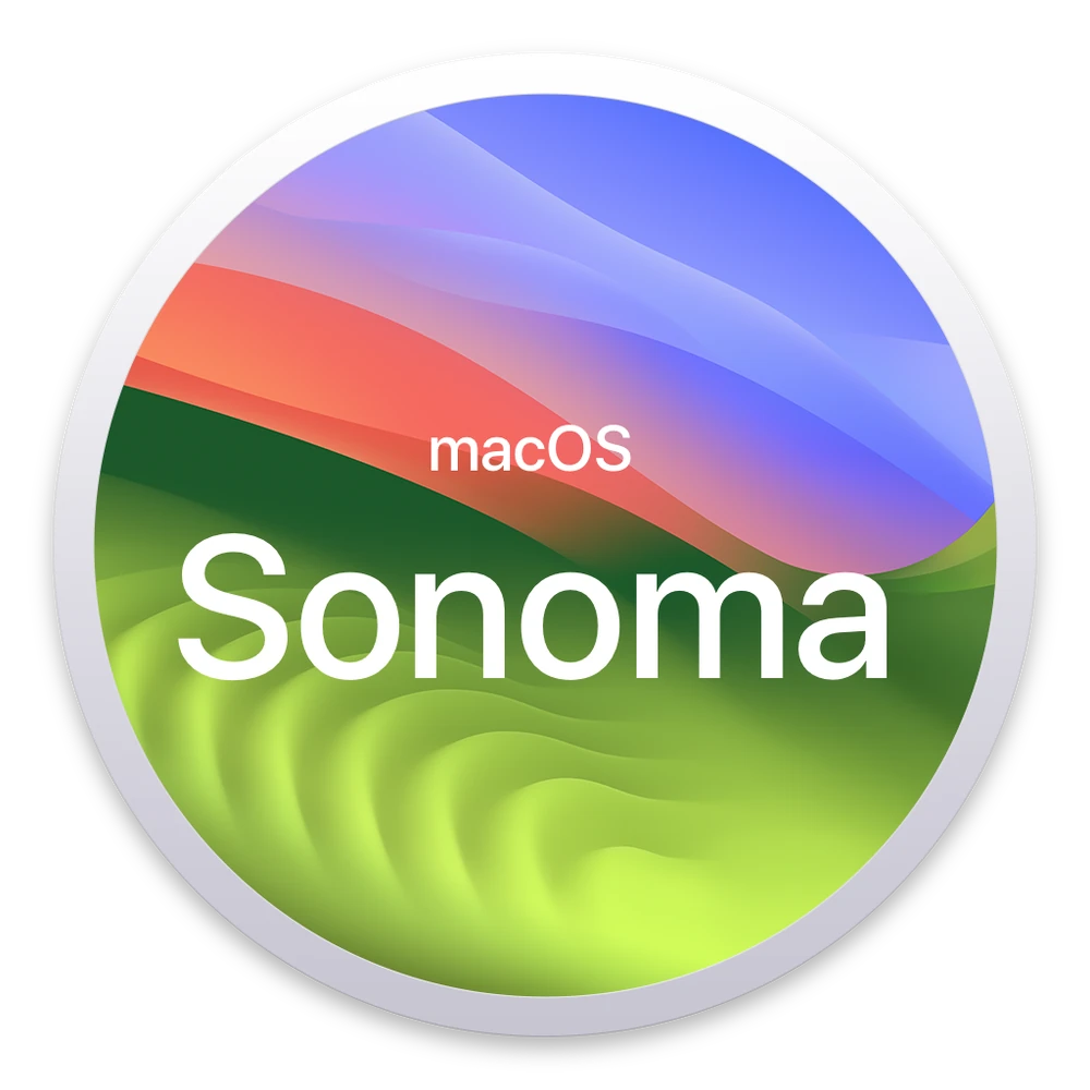 macOS 14 Sonoma Logo