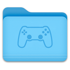 Games Folder Icon compatible with macOS 12 Monterey
