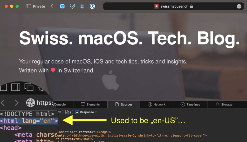 Screenshot of Language Overwrite for whole Site using my WordPress Plugin